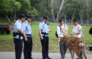 苇河分局：景“警”相随 书写景区平安画卷